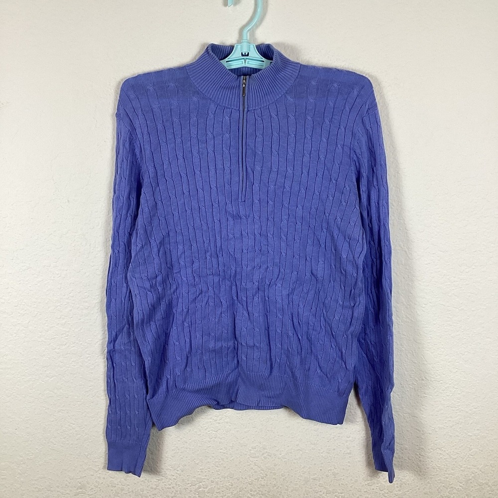 Lady Hagen Womens Sweater Sz M Long Sleeve Pullover Solid Soft Comfort